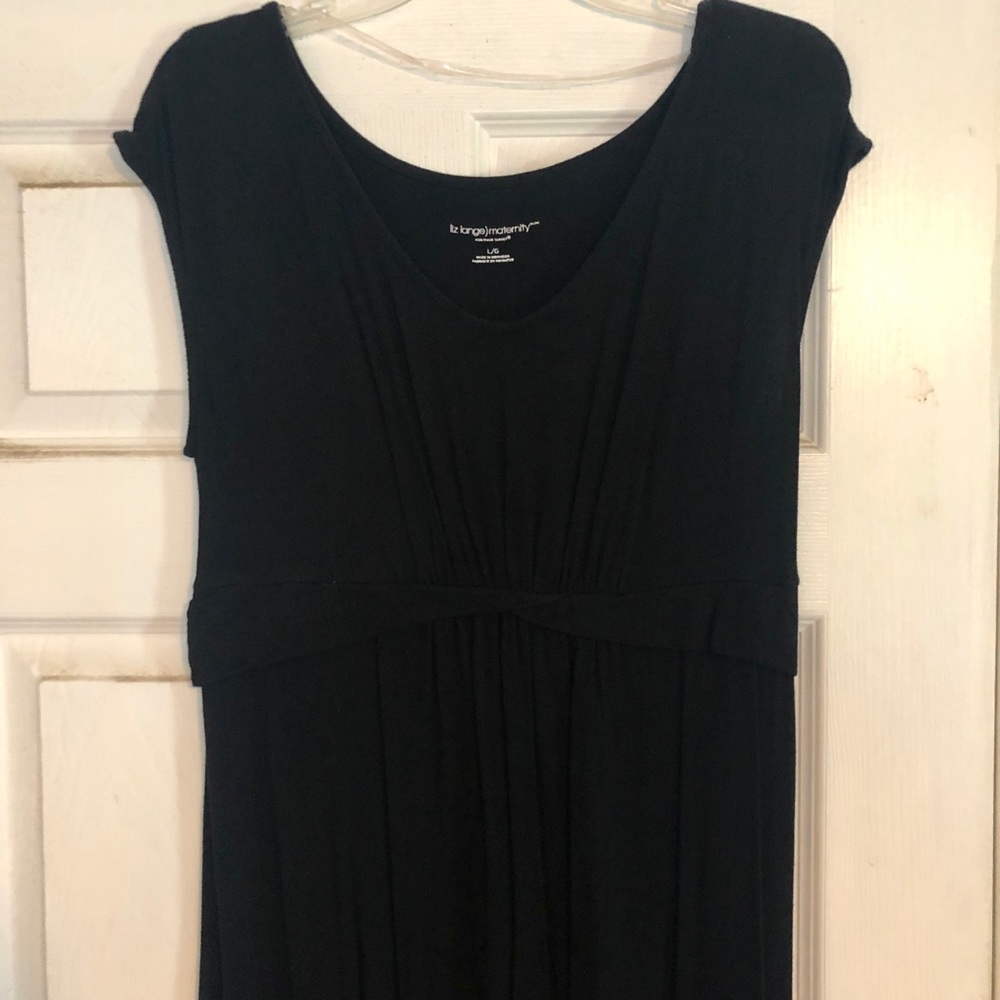 Black Maternity Dress